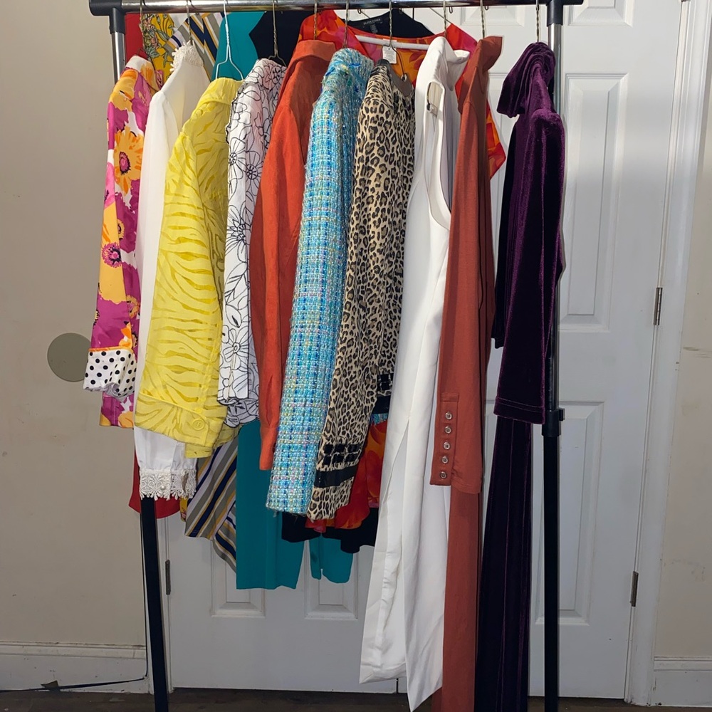 Women’s Designer-Inspired Blazer & Dress Lot – 10 Pieces